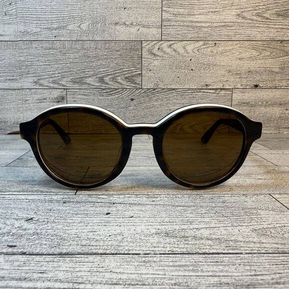 SCOTT HARRIS SH SUN 11 COL. 01 HAVANA BLUE AUTHENTIC SUNGLASSES 49-21 Tortoise - Picture 1 of 11